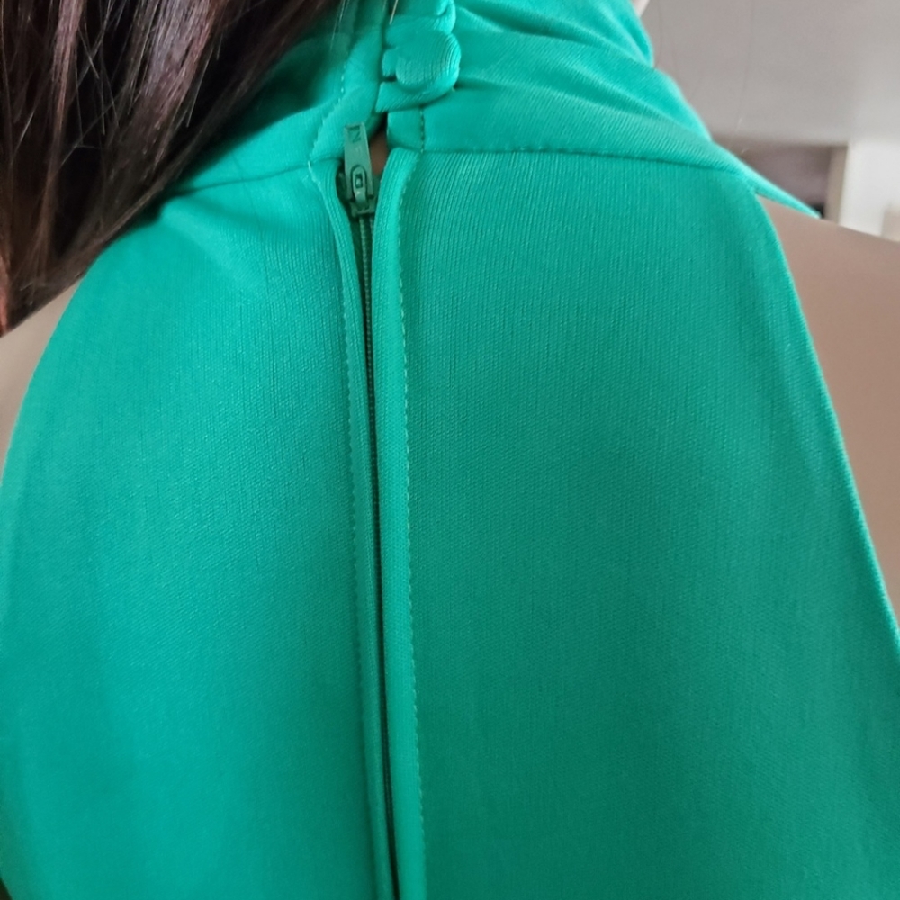 Vintage Green Union Made Maxi Dress - Picture 4 of 6
